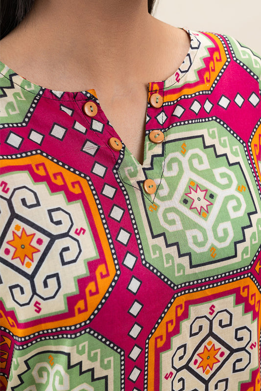 PRINTED LAWN SHIRT (PRET)