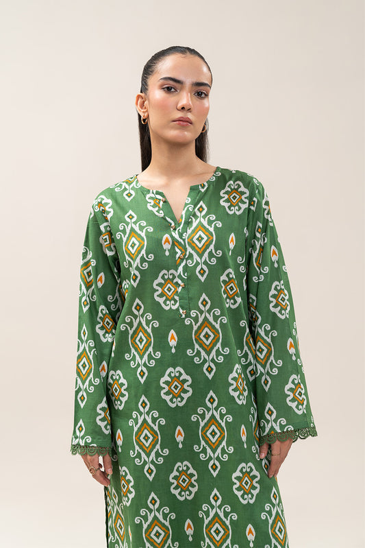 2 PIECE PRINTED LAWN SUIT (PRET)