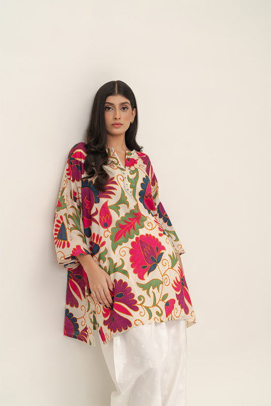 PRINTED LAWN SHIRT (PRET)
