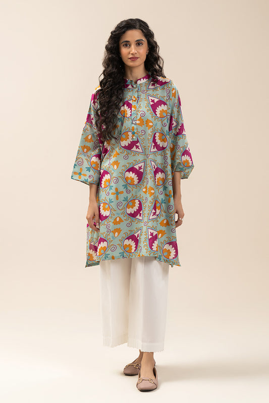 PRINTED LAWN SHIRT (PRET)
