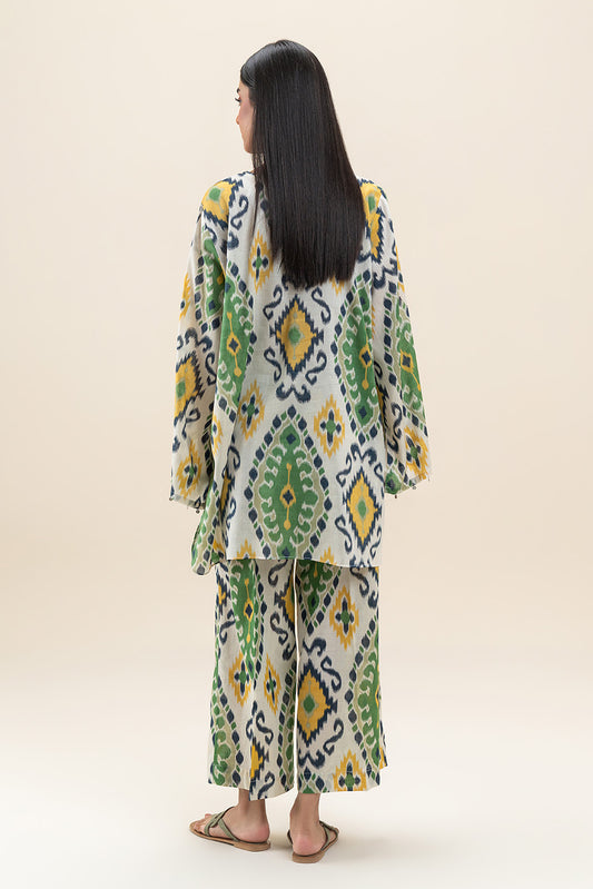 2 PIECE PRINTED LAWN SUIT (PRET)
