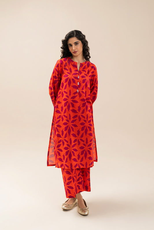 2 PIECE PRINTED LAWN SUIT (PRET)