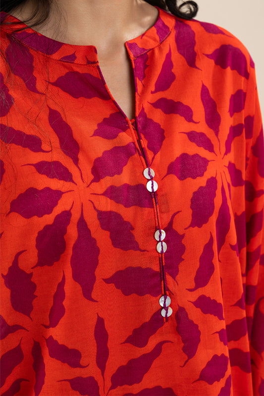 2 PIECE PRINTED LAWN SUIT (PRET)