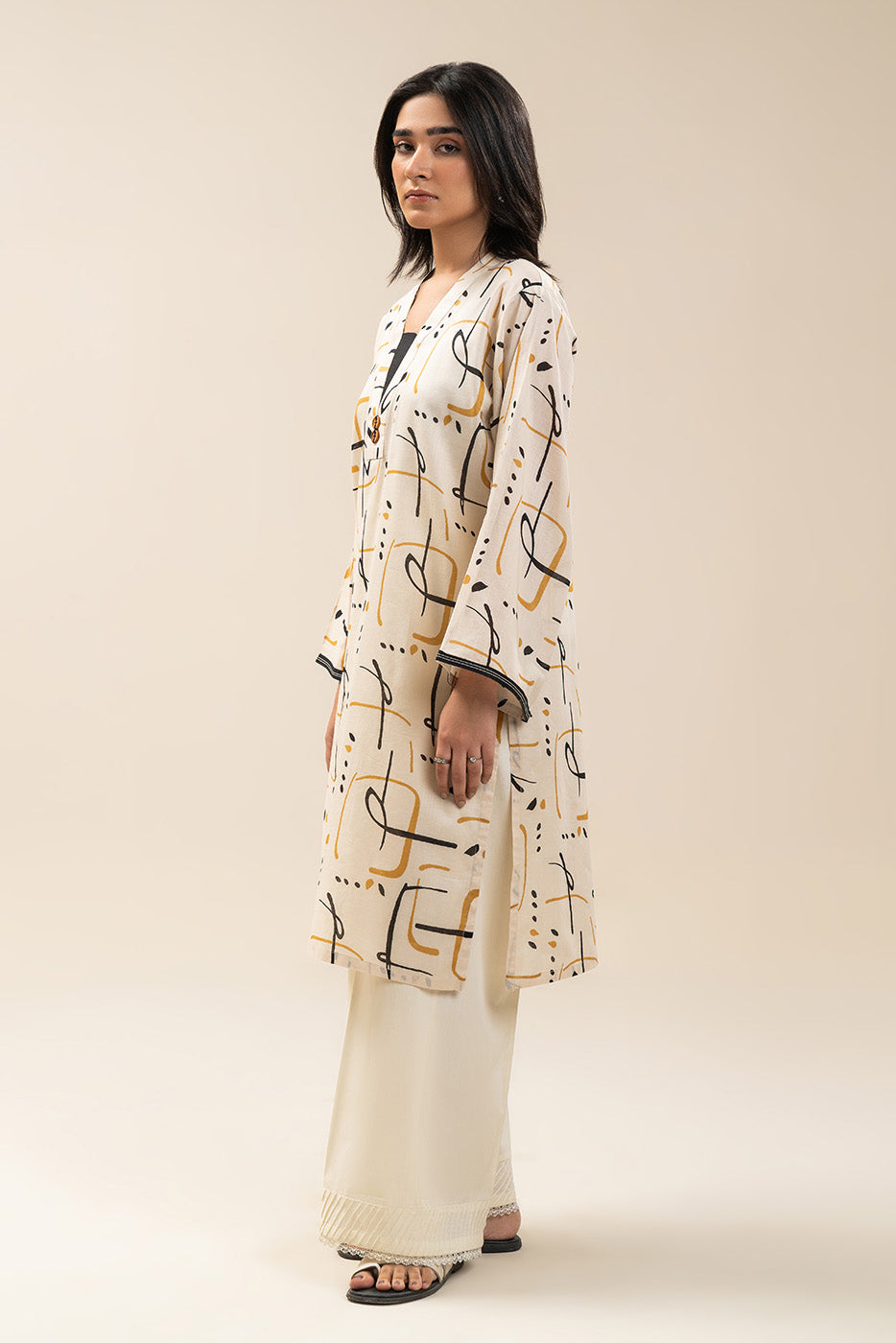 PRINTED LAWN SHIRT (PRET)