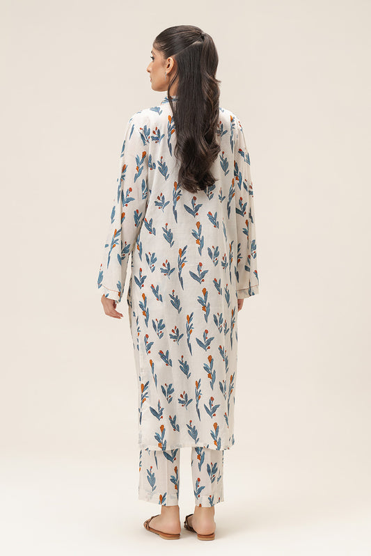 2 PIECE PRINTED LAWN SUIT (PRET)