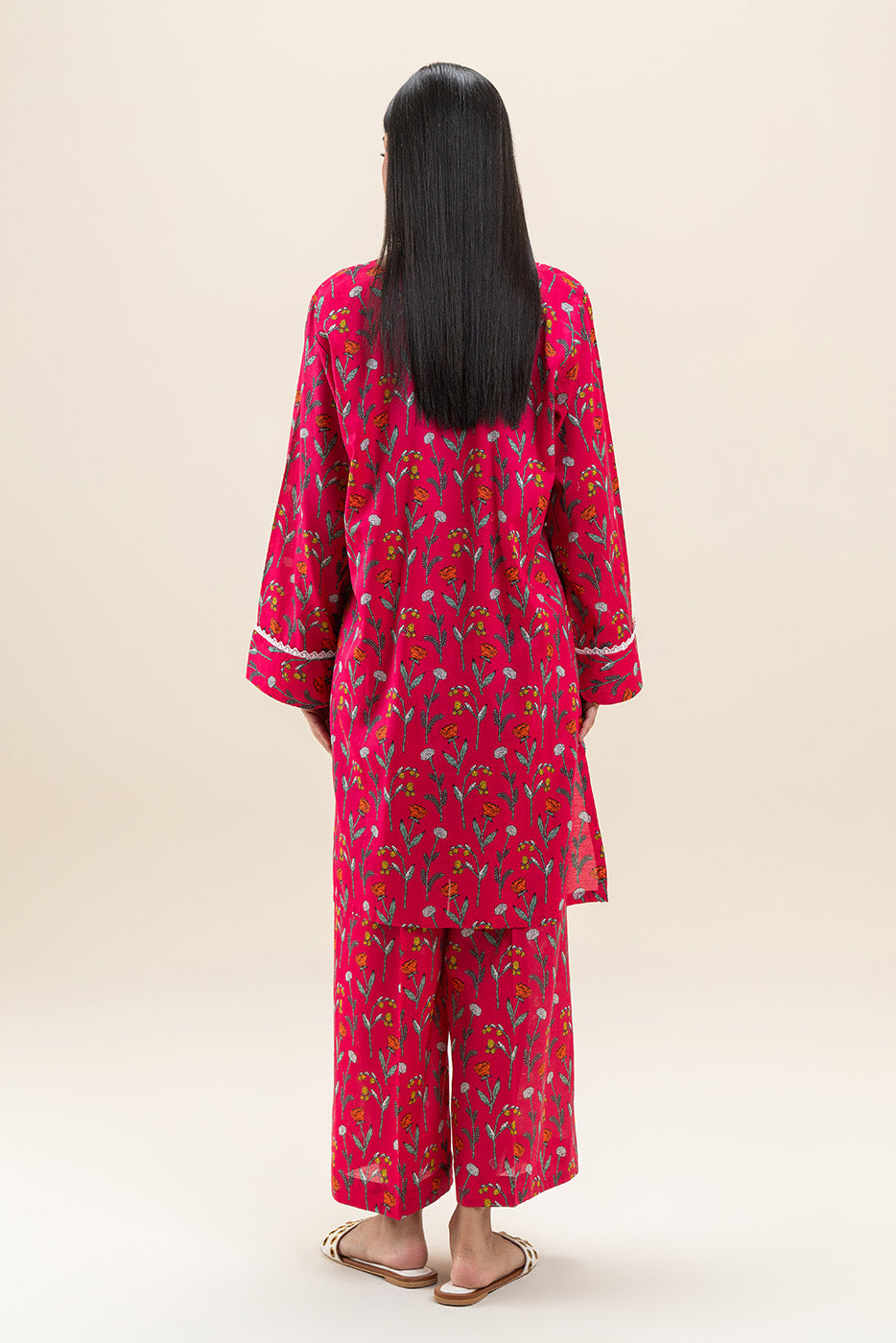 2 PIECE PRINTED LAWN SUIT (PRET)