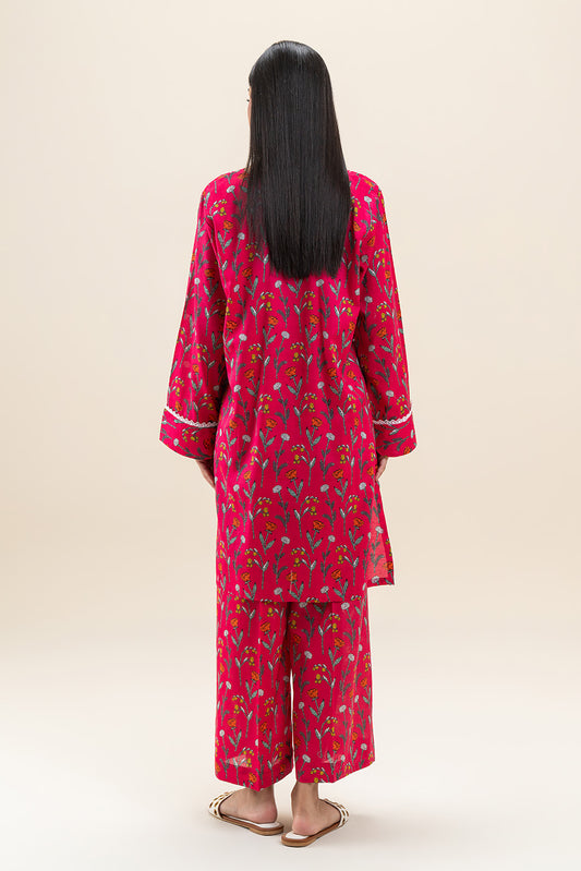 2 PIECE PRINTED LAWN SUIT (PRET)