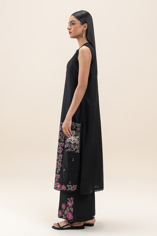 2 PIECE EMBROIDERED LAWN SUIT-MULBERRY GLAM (UNSTITCHED)