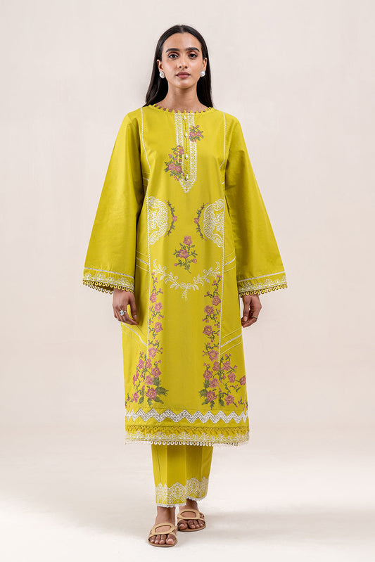 2 PIECE EMBROIDERED LAWN SUIT-TUSCAN WAVE (UNSTITCHED)