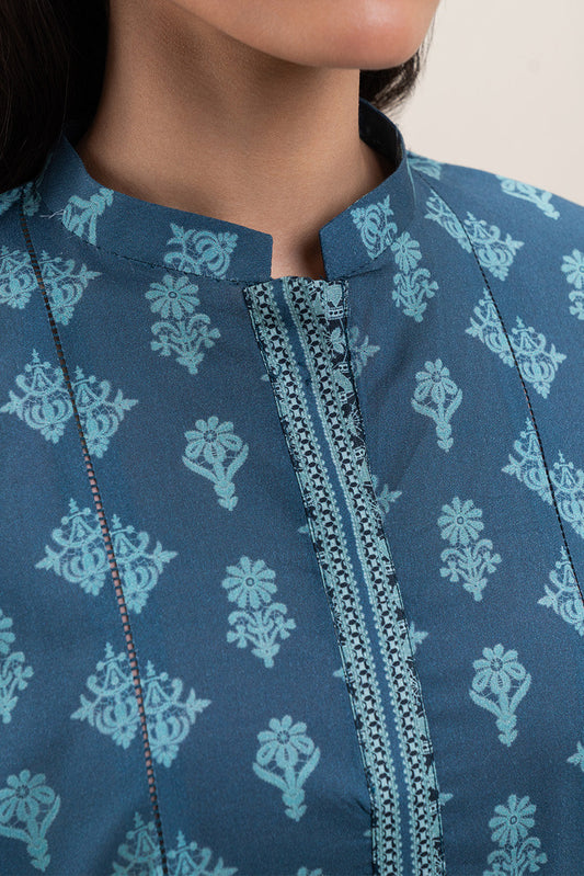 3 PIECE PRINTED LAWN SUIT-MIDNIGHT MUSK (UNSTITCHED)