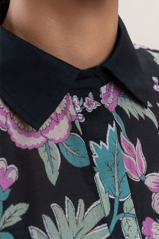 3 PIECE PRINTED LAWN SUIT-RAVEN BLOOM (UNSTITCHED)
