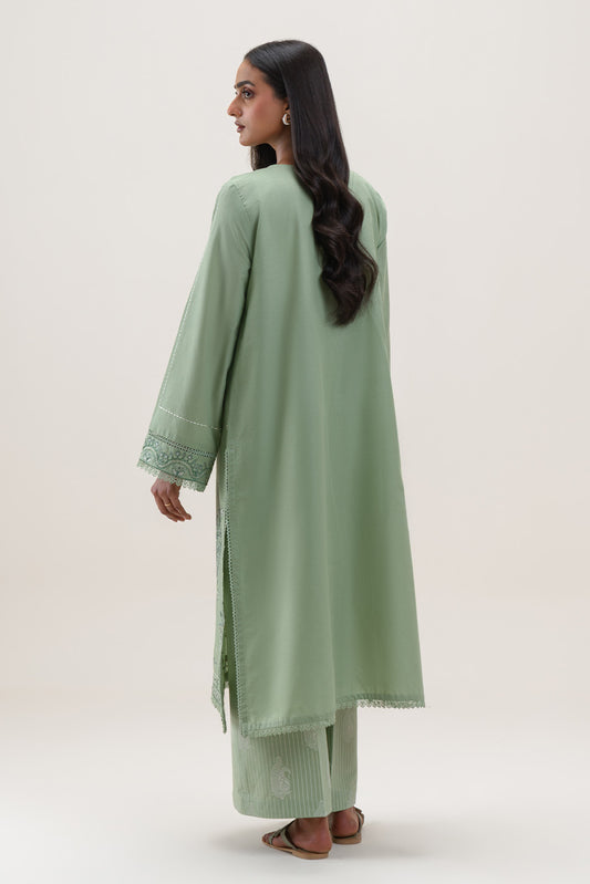 2 PIECE EMBROIDERED LAWN SUIT-MISTLETOE BLOOM (UNSTITCHED)