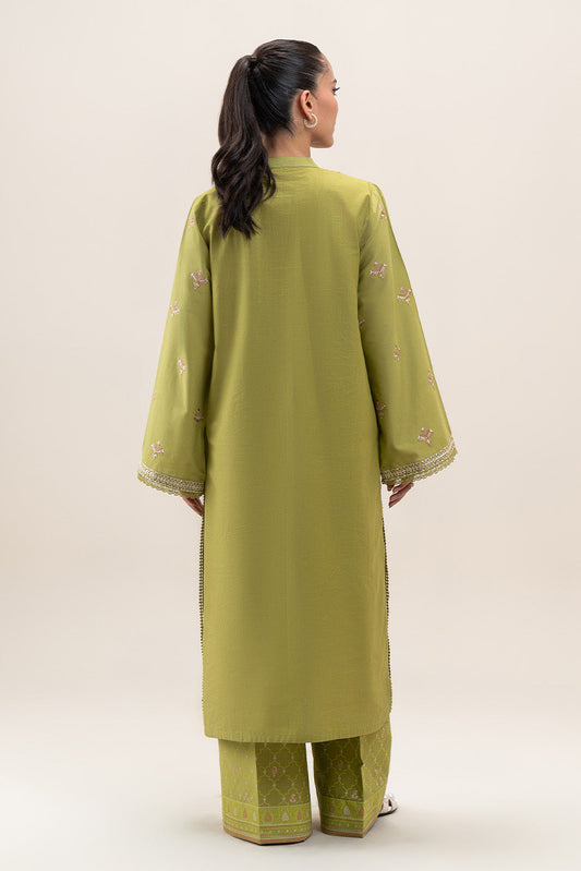 2 PIECE EMBROIDERED LAWN SUIT-MOSS MIRAGE (UNSTITCHED)