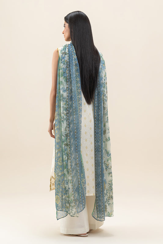 2 PIECE EMBROIDERED LAWN SUIT-PEARL ORCHID (UNSTITCHED)