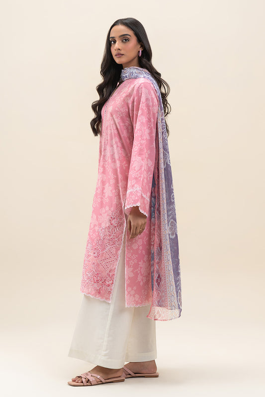 2 PIECE EMBROIDERED LAWN SUIT-RADIANT MUSE (UNSTITCHED)