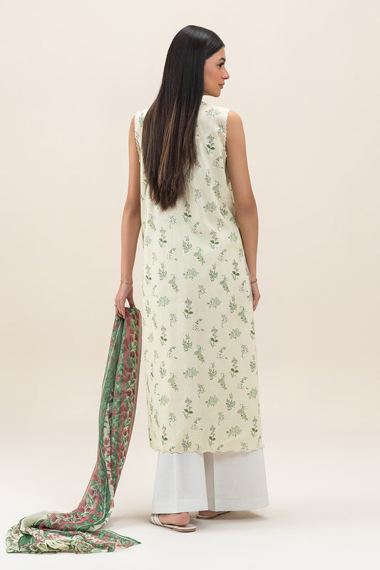 2 PIECE EMBROIDERED LAWN SUIT-PORCELAIN GRACE (UNSTITCHED)