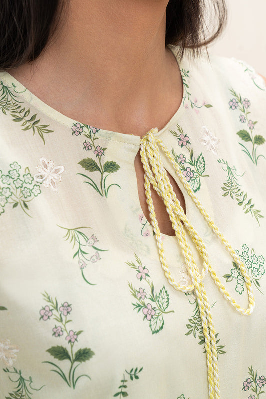 2 PIECE EMBROIDERED LAWN SUIT-PORCELAIN GRACE (UNSTITCHED)