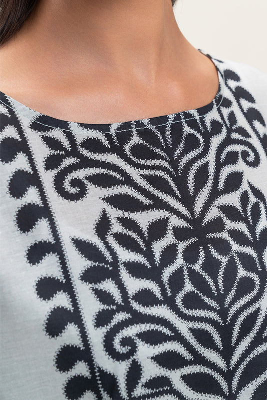 3 PIECE PRINTED LAWN SUIT-WITCHING HOUR (UNSTITCHED)
