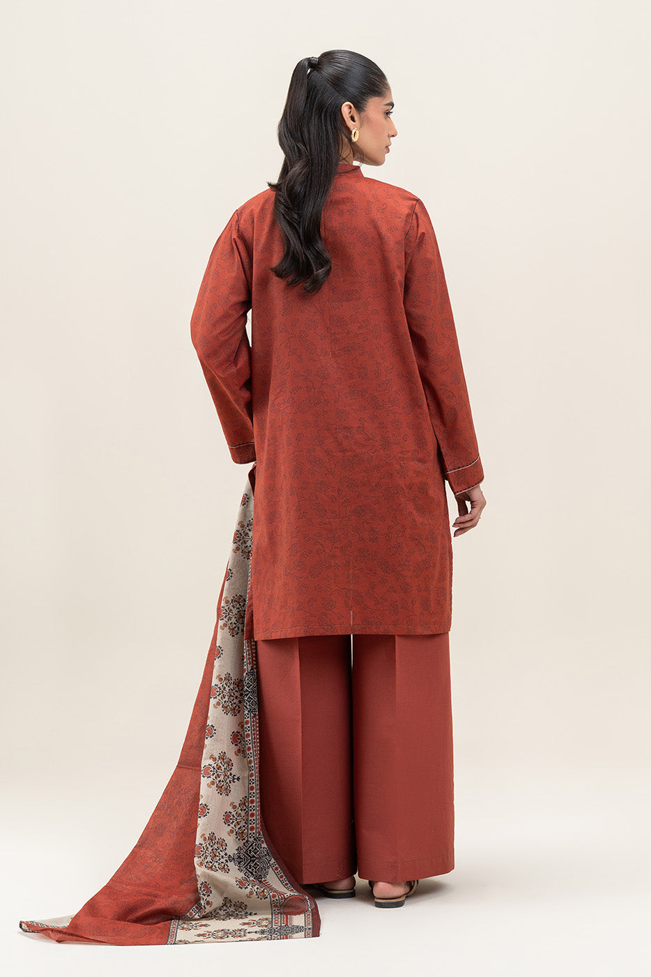 3 PIECE EMBROIDERED LAWN LAWN SUIT-TAWRY HUE (UNSTITCHED)