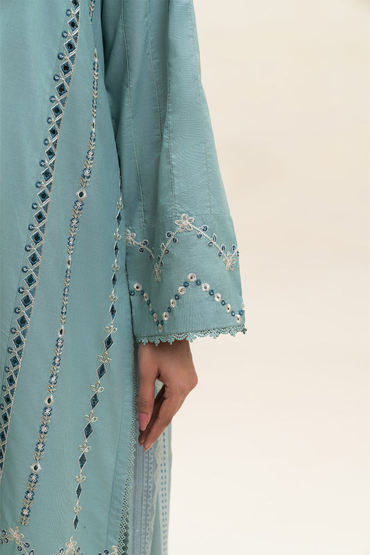 3 PIECE EMBROIDERED LAWN SUIT-TRIBAL AURORA (UNSTITCHED)