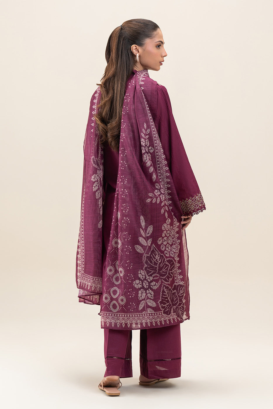 3 PIECE EMBROIDERED LAWN SUIT-MULBERRY TALE (UNSTITCHED)