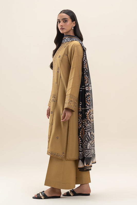 3 PIECE EMBROIDERED LAWN SUIT-SUNNY MOUNTAIN (UNSTITCHED)