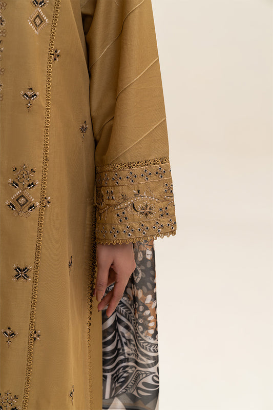 3 PIECE EMBROIDERED LAWN SUIT-SUNNY MOUNTAIN (UNSTITCHED)
