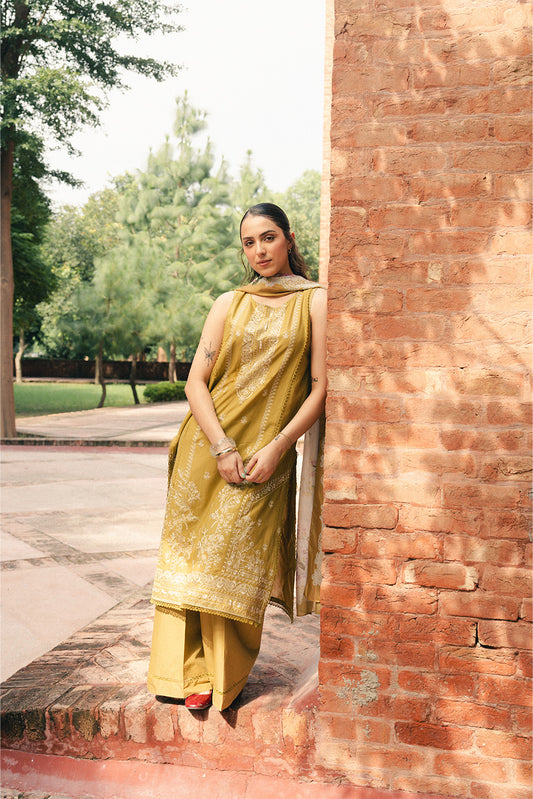 3 PIECE EMBROIDERED LAWN SUIT-MEDALLION DREAM (UNSTITCHED)