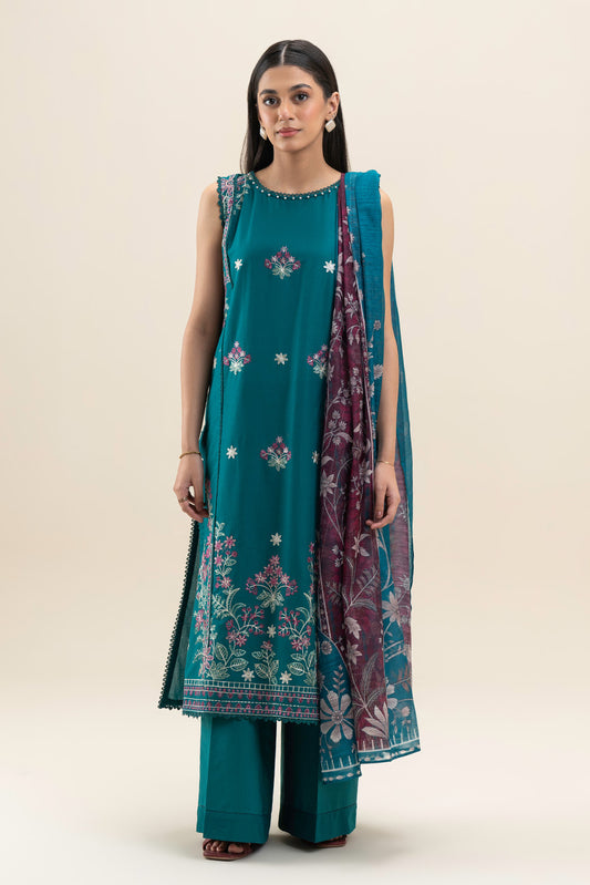 3 PIECE EMBROIDERED LAWN SUIT-AEGEAN DREAM (UNSTITCHED)