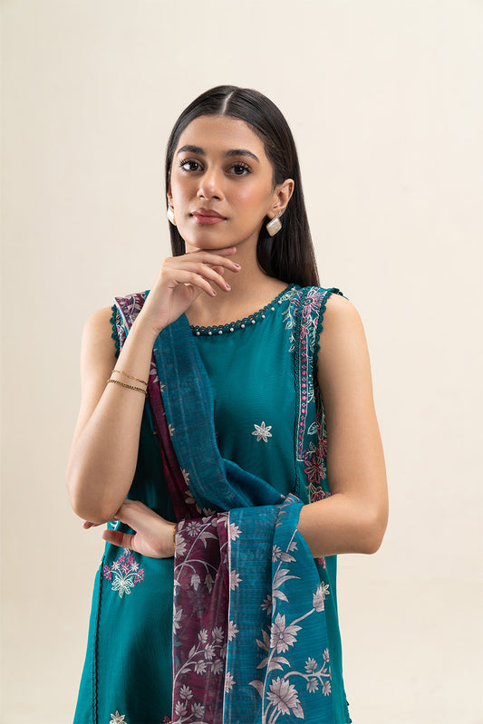 3 PIECE EMBROIDERED LAWN SUIT-AEGEAN DREAM (UNSTITCHED)