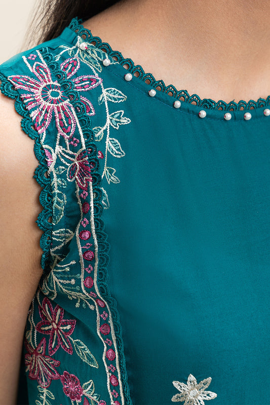 3 PIECE EMBROIDERED LAWN SUIT-AEGEAN DREAM (UNSTITCHED)