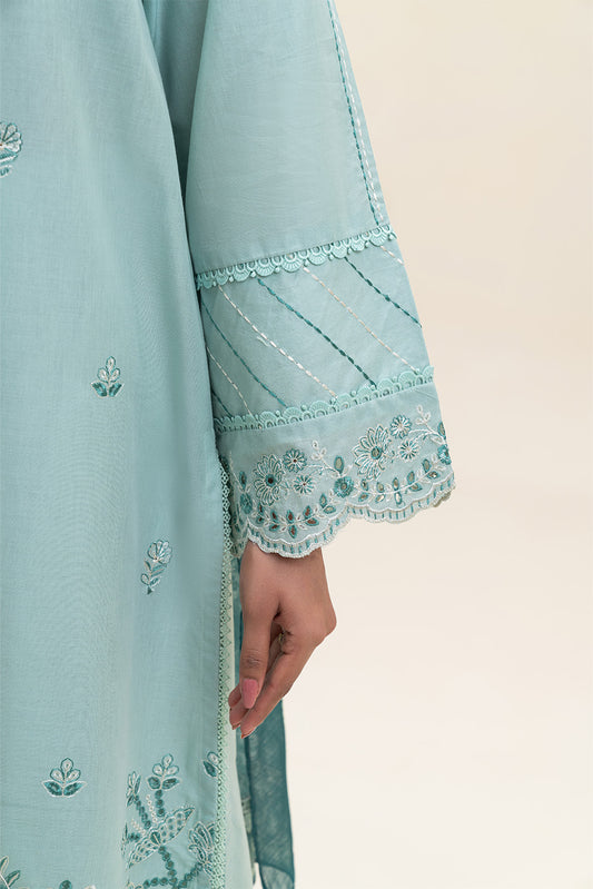 3 PIECE EMBROIDERED LAWN SUIT-VERDANT MEADOW (UNSTITCHED)