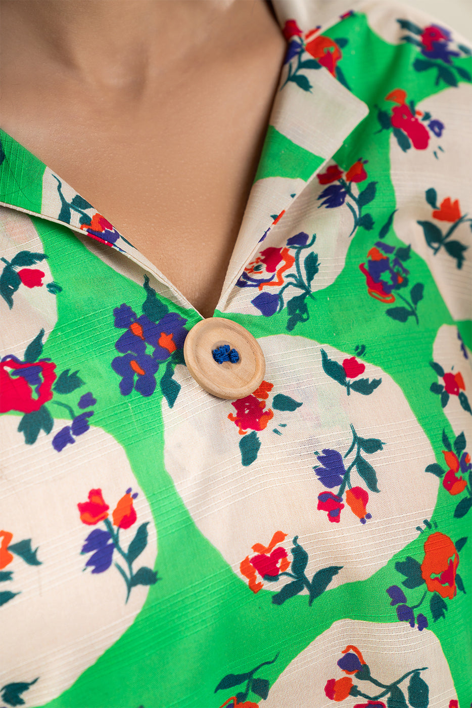 PRINTED DORIA LAWN SHIRT (PRET)