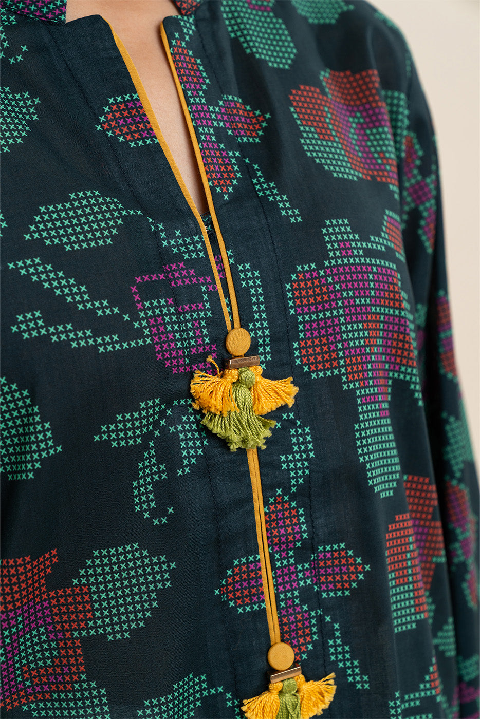 PRINTED LAWN SHIRT (PRET)