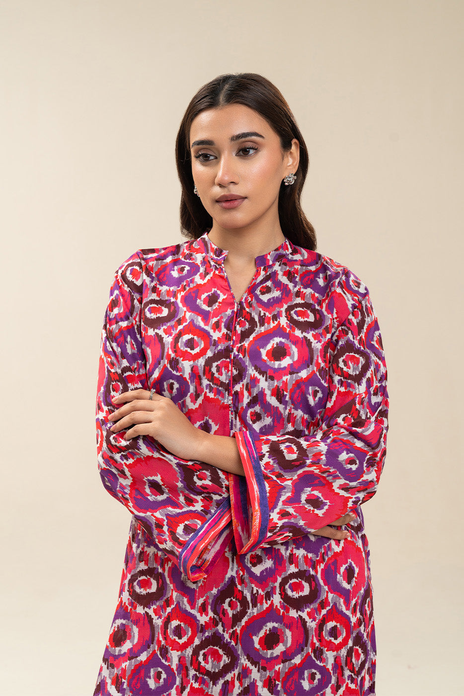 2 PIECE PRINTED LAWN DORIA SUIT (PRET)