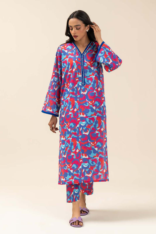 2 PIECE PRINTED LAWN SUIT (PRET)