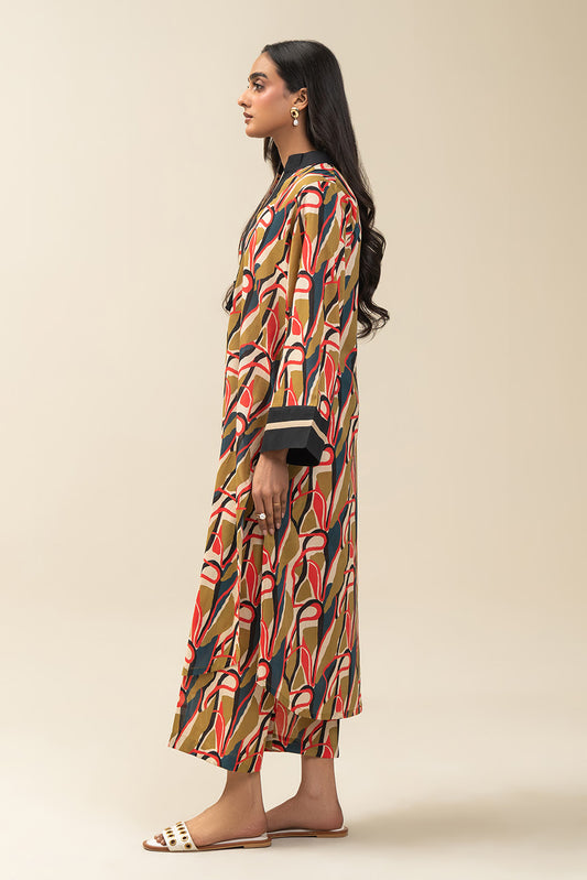 2 PIECE PRINTED LAWN SUIT (PRET)