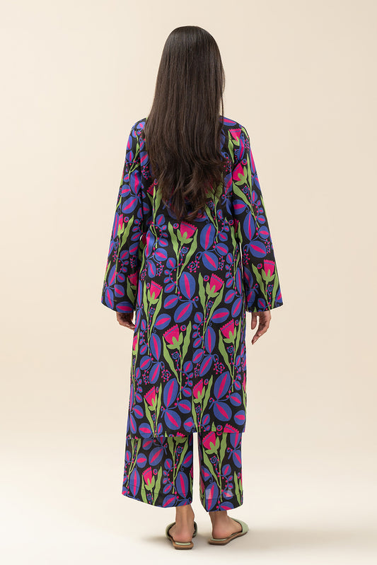 2 PIECE PRINTED LAWN SUIT (PRET)