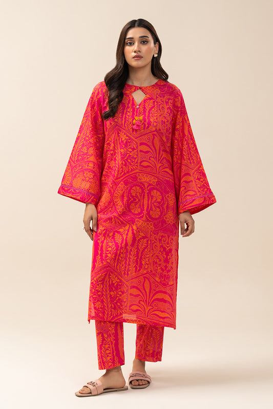 2 PIECE PRINTED LAWN SUIT (PRET)