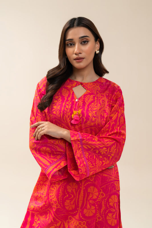 2 PIECE PRINTED LAWN SUIT (PRET)