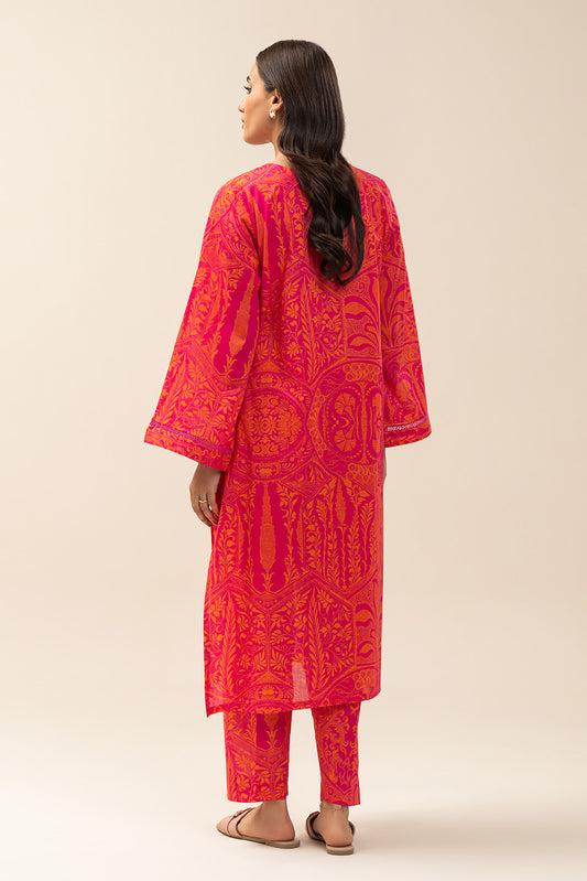 2 PIECE PRINTED LAWN SUIT (PRET)