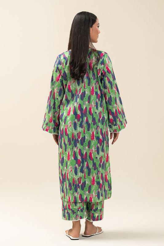2 PIECE PRINTED LAWN SUIT (PRET)