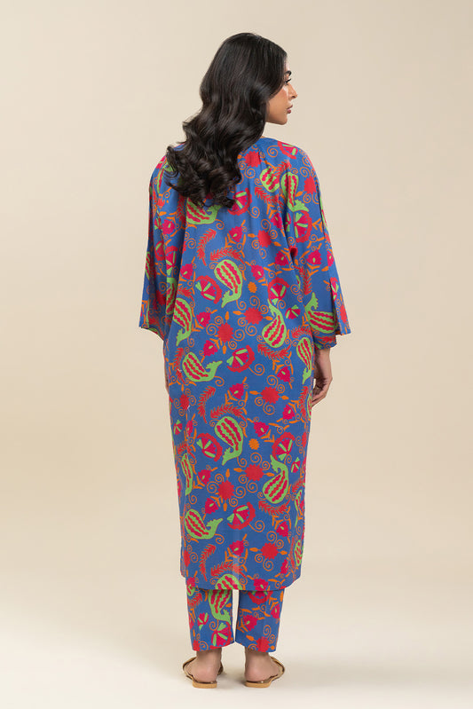 2 PIECE EMBROIDERED LAWN SUIT (PRET)