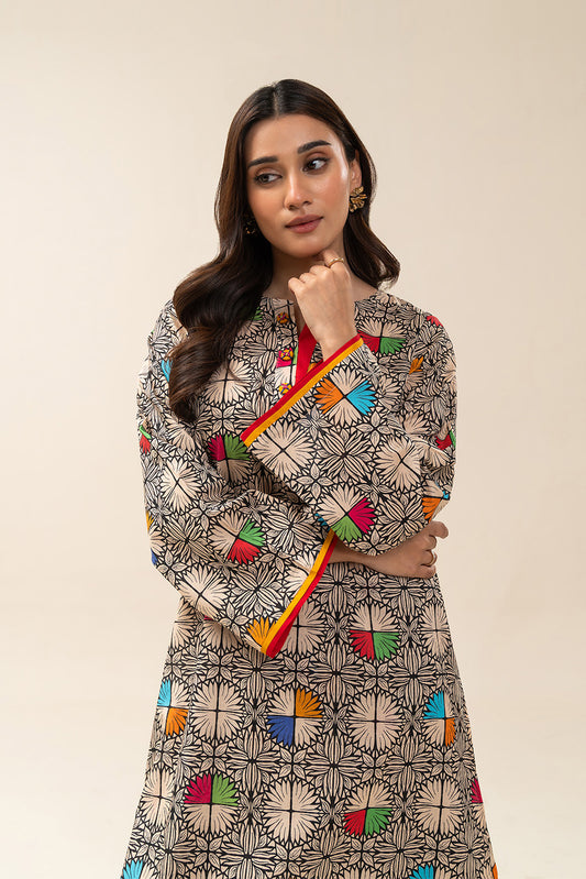 2 PIECE PRINTED LAWN SUIT (PRET)