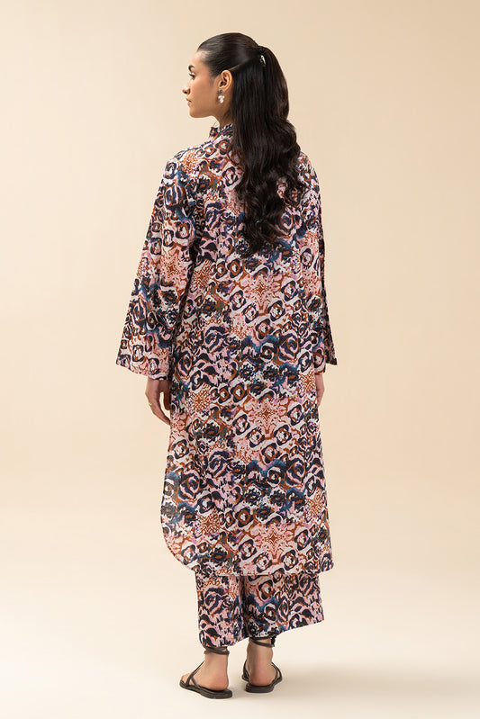 2 PIECE BASIC TWO WAY SLUB SUIT (PRET)