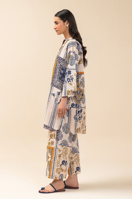 2 PIECE PRINTED LAWN SUIT (PRET)
