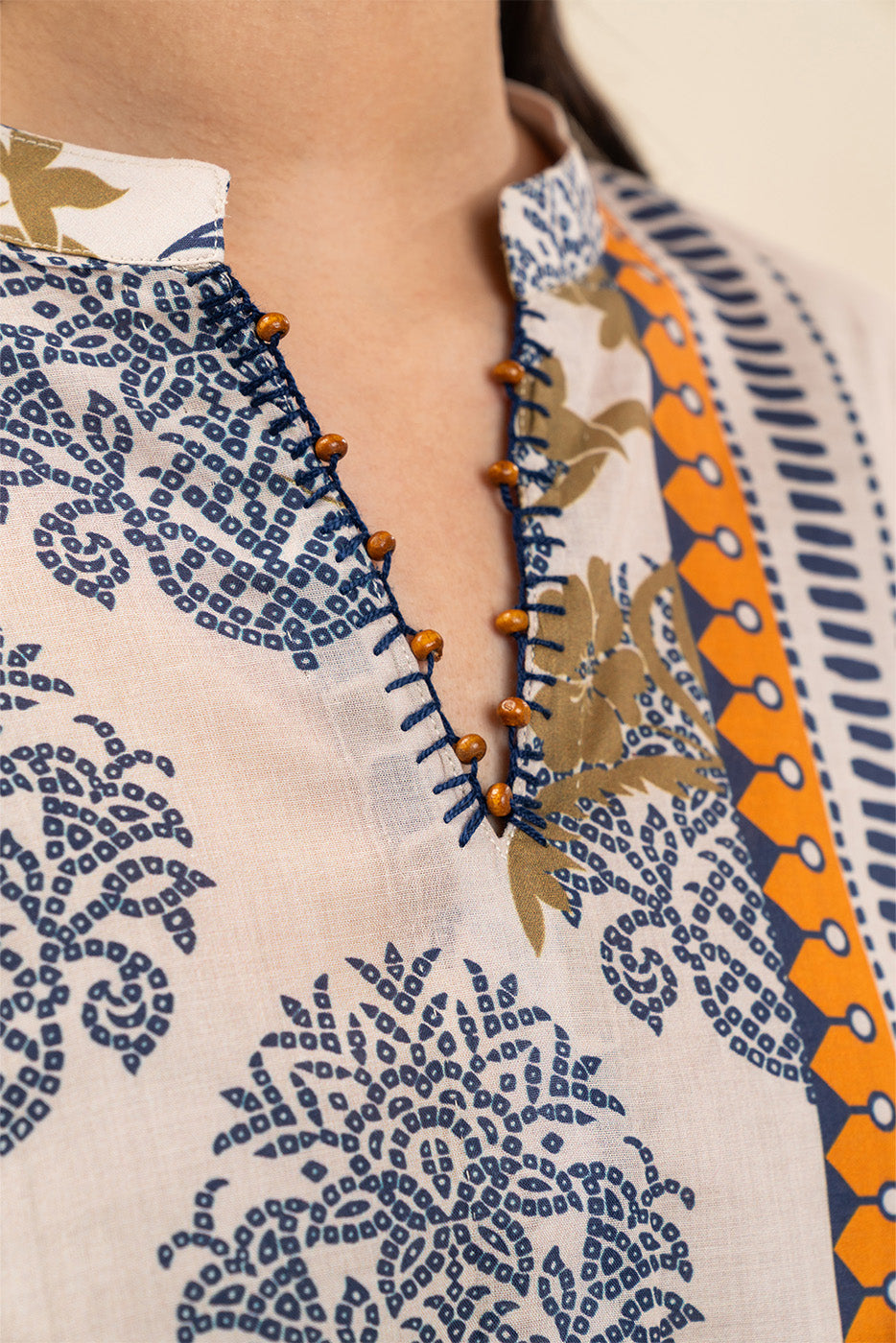 2 PIECE PRINTED LAWN SUIT (PRET)