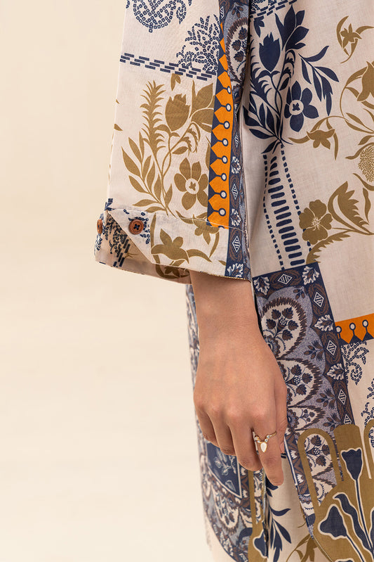 2 PIECE PRINTED LAWN SUIT (PRET)