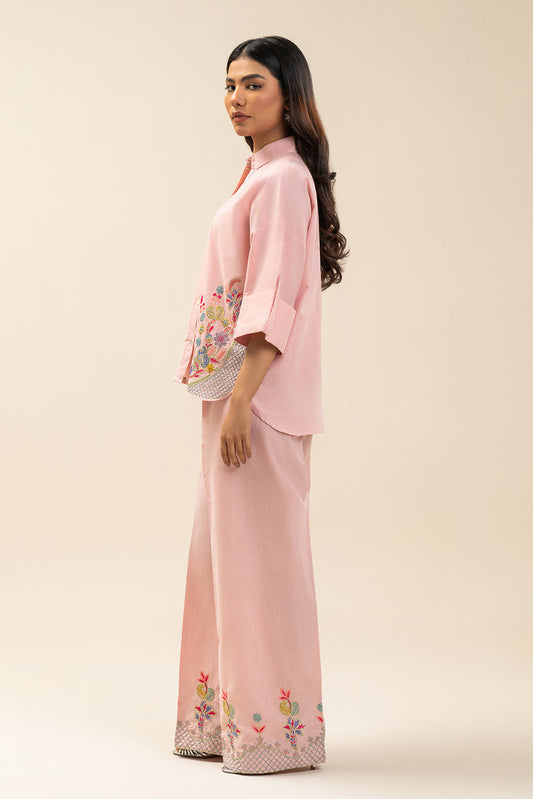 2 PIECE EMBROIDERED CD SLUB SUIT (FUSION)