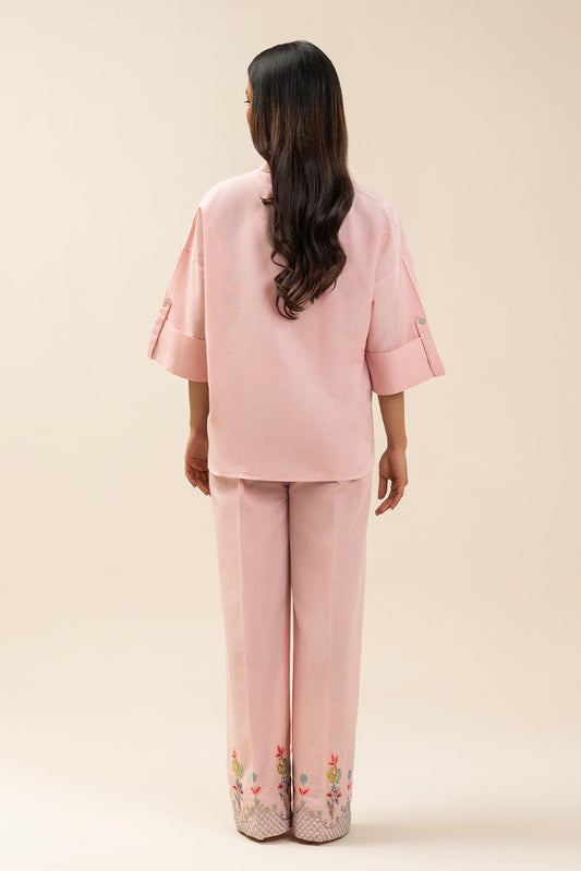 2 PIECE EMBROIDERED CD SLUB SUIT (FUSION)